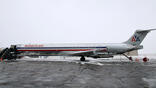 Lewis University's donated MD-80 aircraft