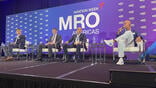 Panelists discussing juniority issue at MRO Americas