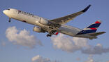 LATAM Airlines Boeing 767 flying