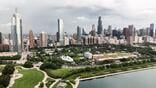 aerial view of Chicago