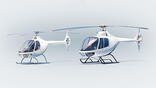 concept art of Guimbal Cabri G2 (left) and Grand Cabri G5 (right)