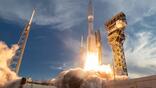 : United Launch Alliance Caption: With launch of an Atlas V on April 28, United Launch Alliance begins deployment of Amazon's Kuiper broadband satellite network.
