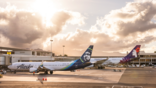 Alaska and Hawaiian Airlines aircraft