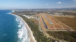 aerial view of sunshine coast airport