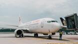 china eastern jet at changi