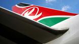 Kenya Airways tail with livery