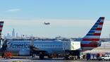 American Airlines aircraft at Chicago O'Hare airport