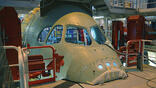 Airbus A350 forward fuselage section