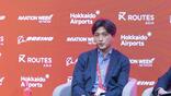 JAL vp international route strategy Motohisa Abe