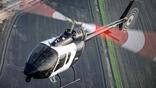 A Bell 505 Jet Ranger X light helicopter