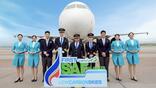 bangkok airways crew on SAF flight