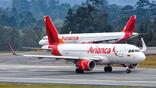 avianca jets on the runway