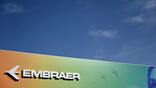 colorful Embraer sign