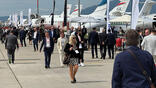 Static display at EBACE, Geneva, Switzerland