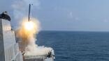 The USS Delbert Black (DDG 119) fires a Tomahawk Land Attack Missile at a target in Iran on Feb. 28, 2026. Credit U.S. Navy