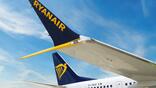 Ryanair aircraft wings