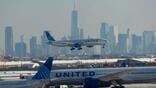 United Airlines aircraft at Newark Liberty International Airport